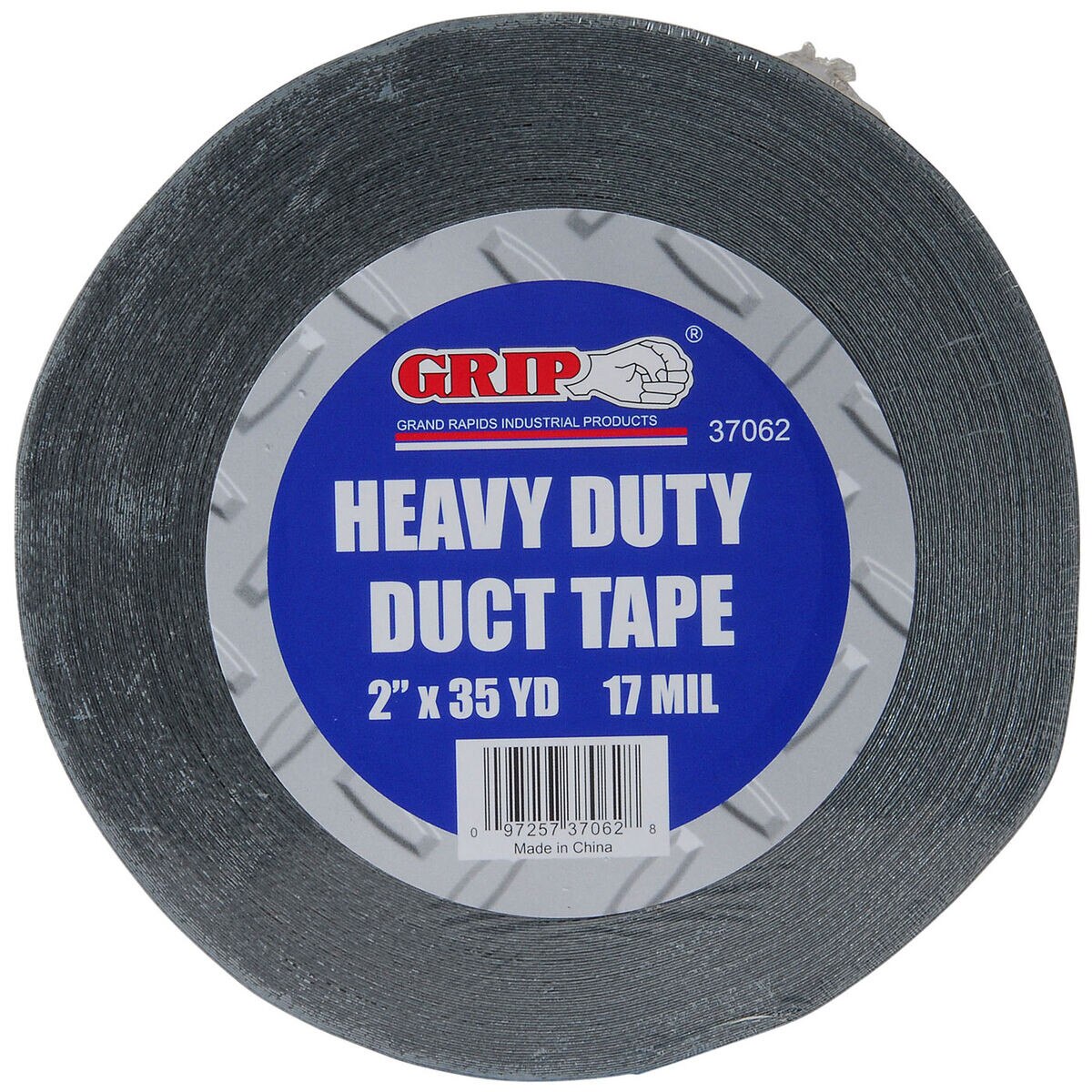 Grip Tools 37062 Heavy Duty Duct Tape 35 yds. Black